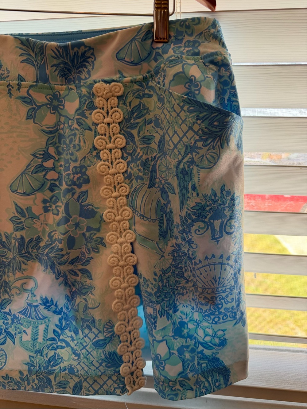LILLY PULITZER Daphne Skort Luxletic Toile Me About It size SPF 50+ size 8 - Picture 3 of 8